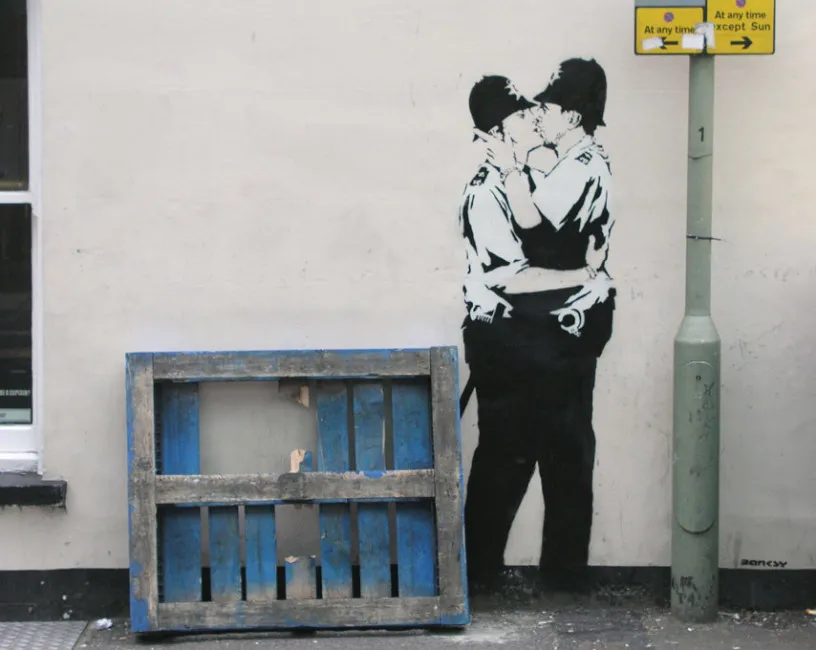 Kissing Coppers